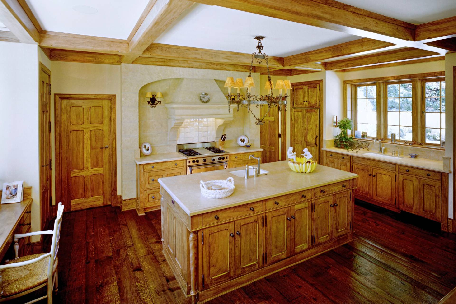 historic storybook-style home originally designed by architect William Yelland, showing restored structural elements and preserved architectural details after a full renovation that blends modern upgrades with the home’s original character.