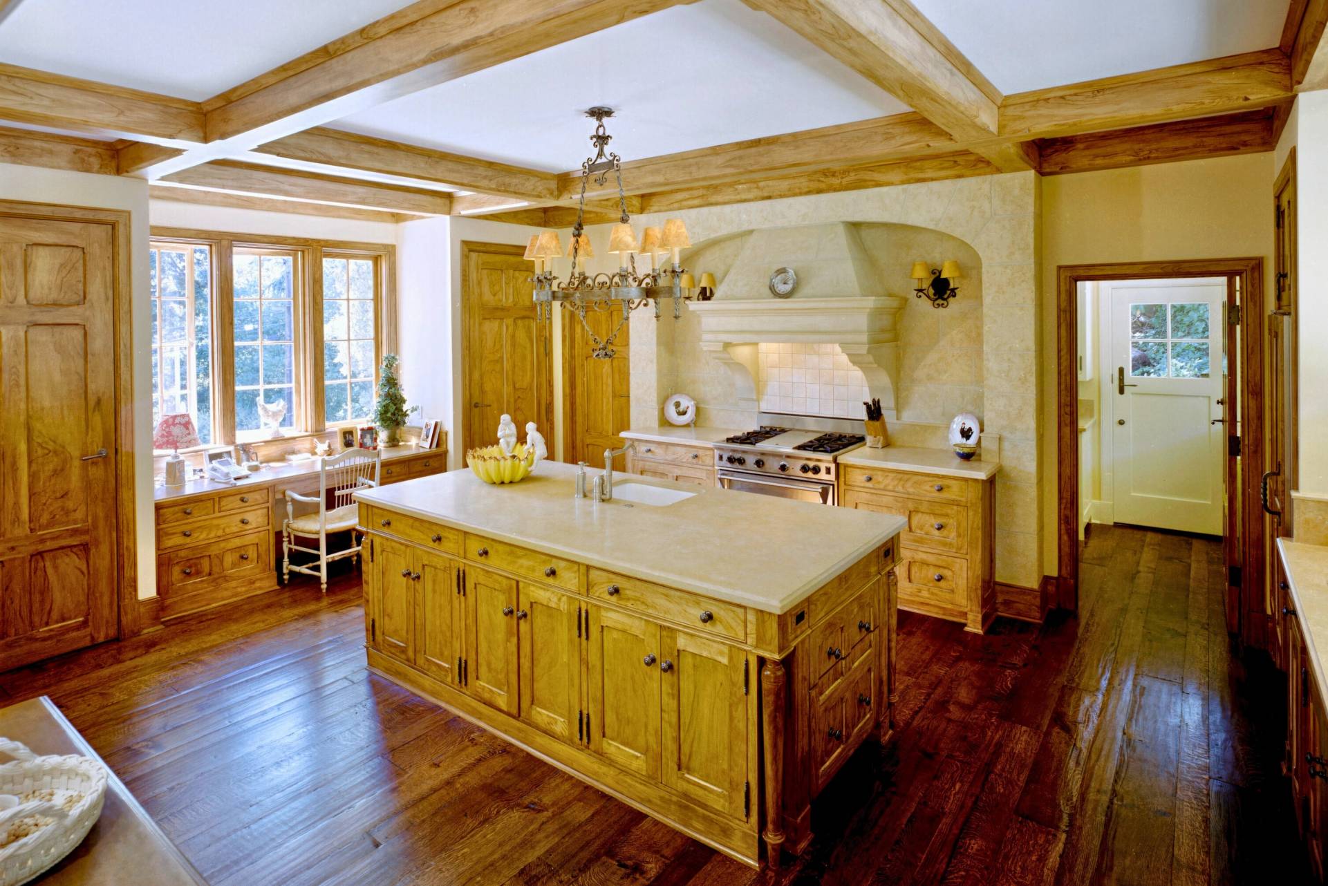 historic storybook-style home originally designed by architect William Yelland, showing restored structural elements and preserved architectural details after a full renovation that blends modern upgrades with the home’s original character.