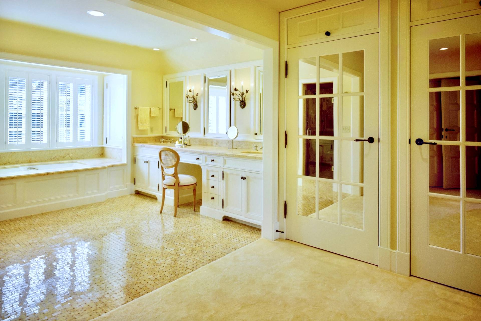 historic storybook-style home originally designed by architect William Yelland, showing restored structural elements and preserved architectural details after a full renovation that blends modern upgrades with the home’s original character.