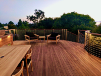 Mackil-Christoff Berkeley deck sunset
